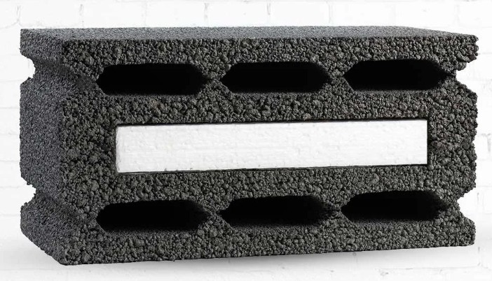Insulated Volcanic Block